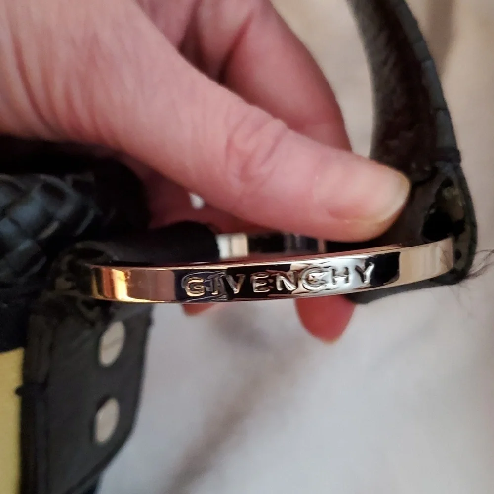 Givenchy Rare Vintage Monogram Logo Hobo Shoulder Bag Purse